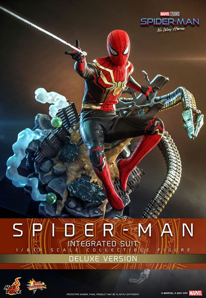 ま*め様 【新品未開封】 ホットトイズ スパイダーマン インテグレーテッドスーツ