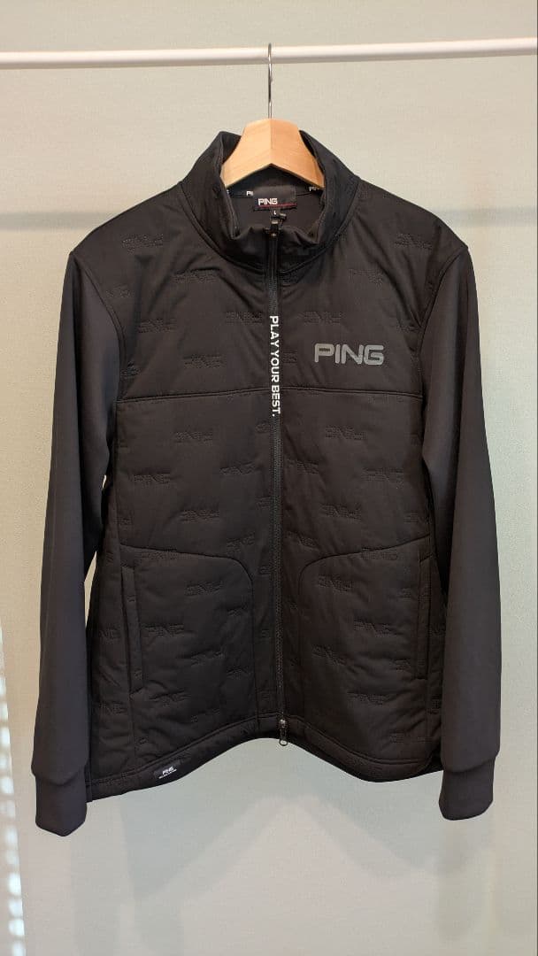 PING '25冬新作 ピンソニックハイブリッドフルジップブルゾン