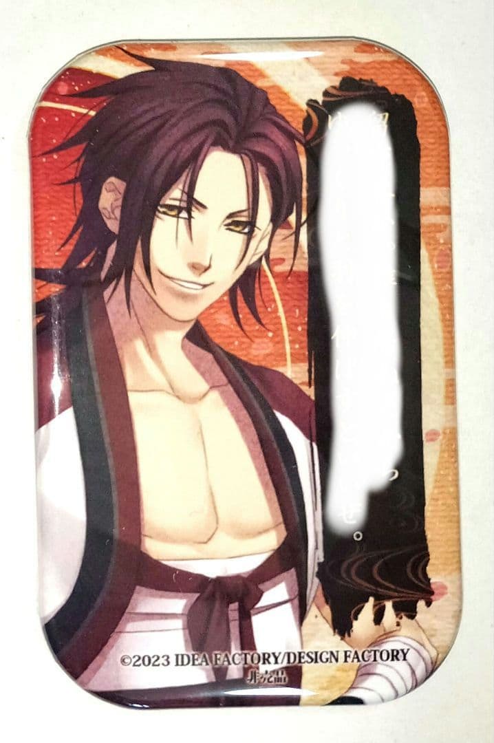 薄桜鬼 万葉の抄 原田左之助 メッセージ入り缶バッジ 特典 ステラワース