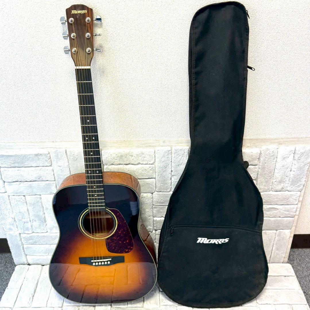 Morris モーリス M12TS アコースティックギター ケース付き