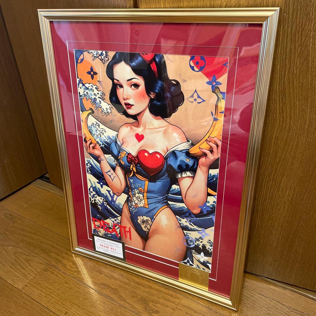 額込 世界限定100枚DEATH NYC アートポスター 現代アート 2