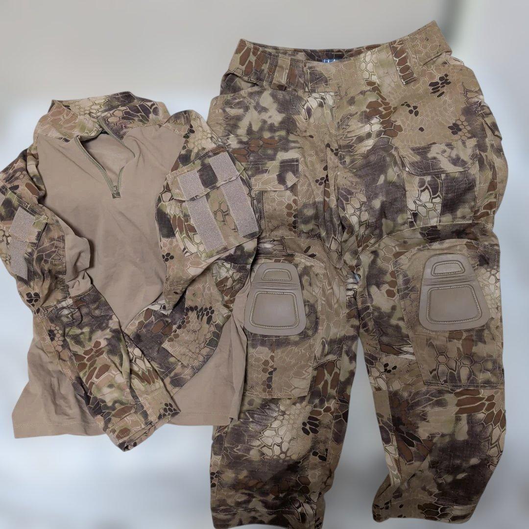 TMC Cryeタイプ　コンバットシャツ　コンバットシャツ ハイランダーカモ