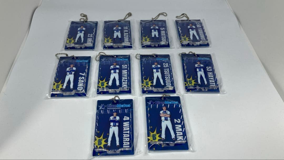 横浜DeNAベイスターズ　会員限定　ブリスター風アクリルキーホルダー　新品未使用