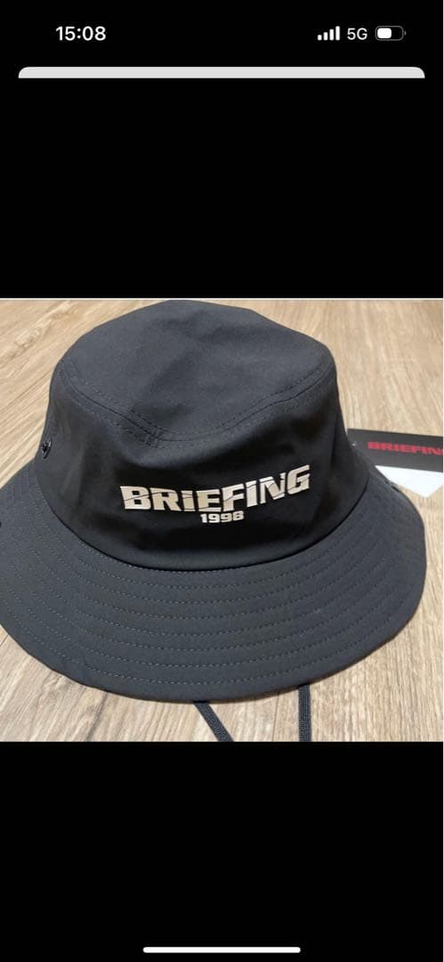 BRIEFING バケットハット 1998 ブラック
