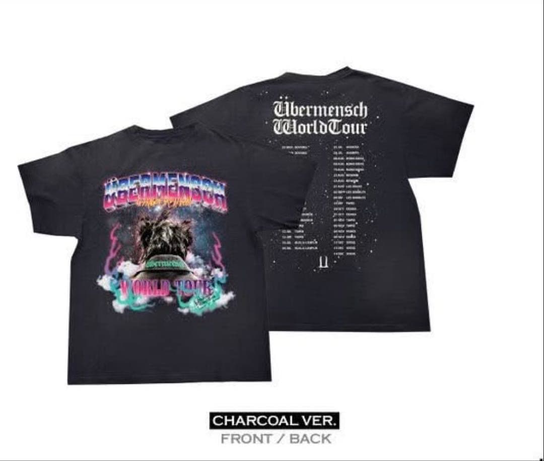 アイドル WORLD TOUR T-SHIRT G-DRAGON 2025