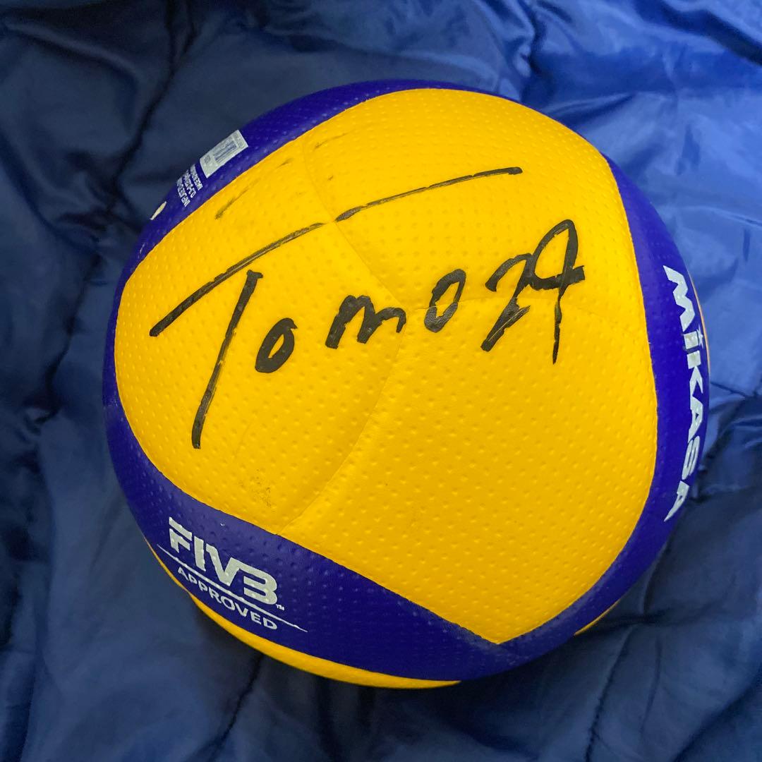 バレー　小川智大選手・高松卓矢元選手 サイン入り公式ボール