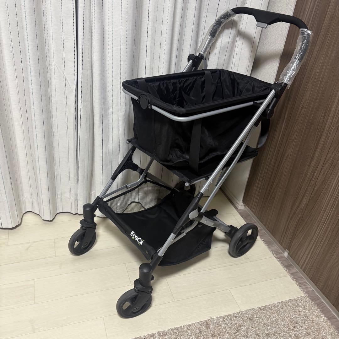 大人気EcoCa エコカ 折りたたみショッピングカート マイバッグ付き