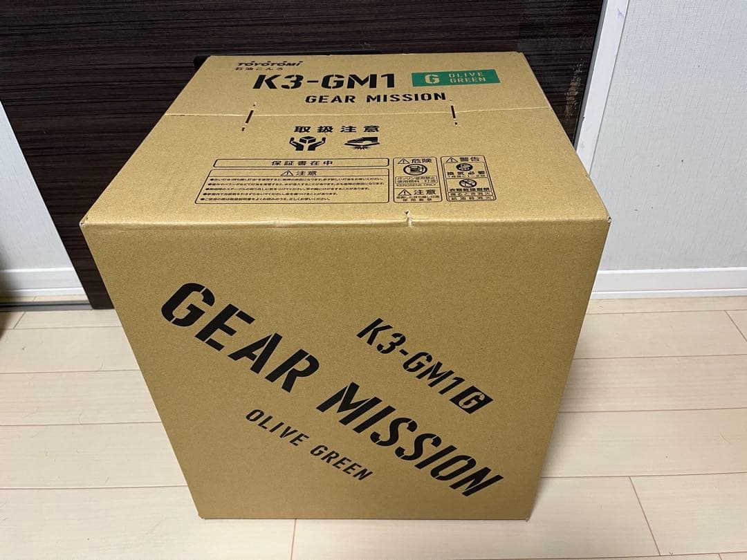 トヨトミ　ストーブ　ギアミッション　K3-GM1 オリーブグリーン