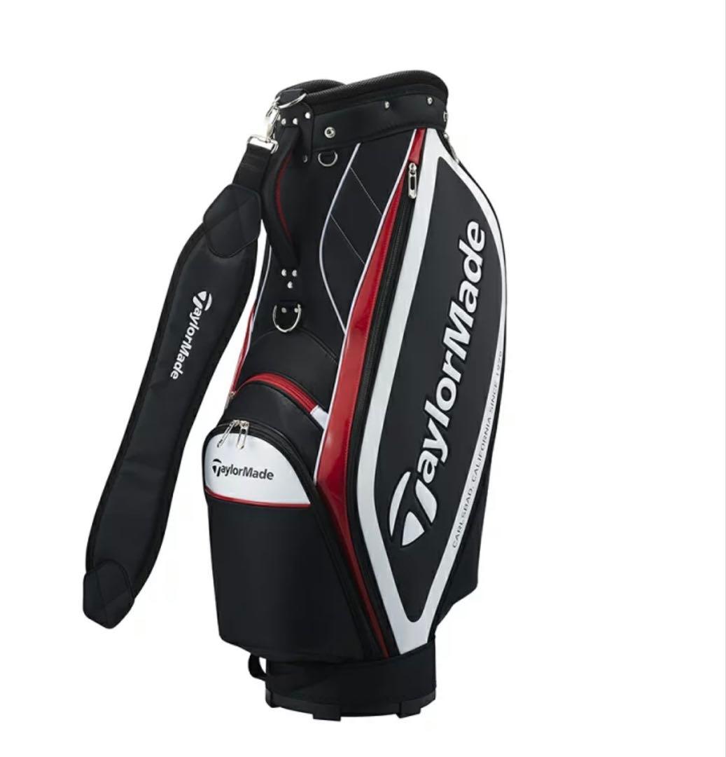 テレンスリーTaylorMade キャディバッグ ブラック/ホワイト