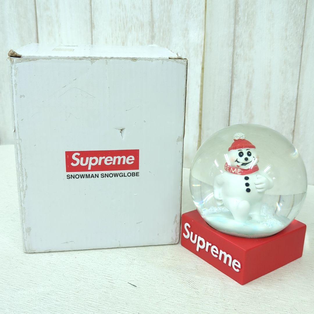 シュプリーム スノーマン スノードーム man globe