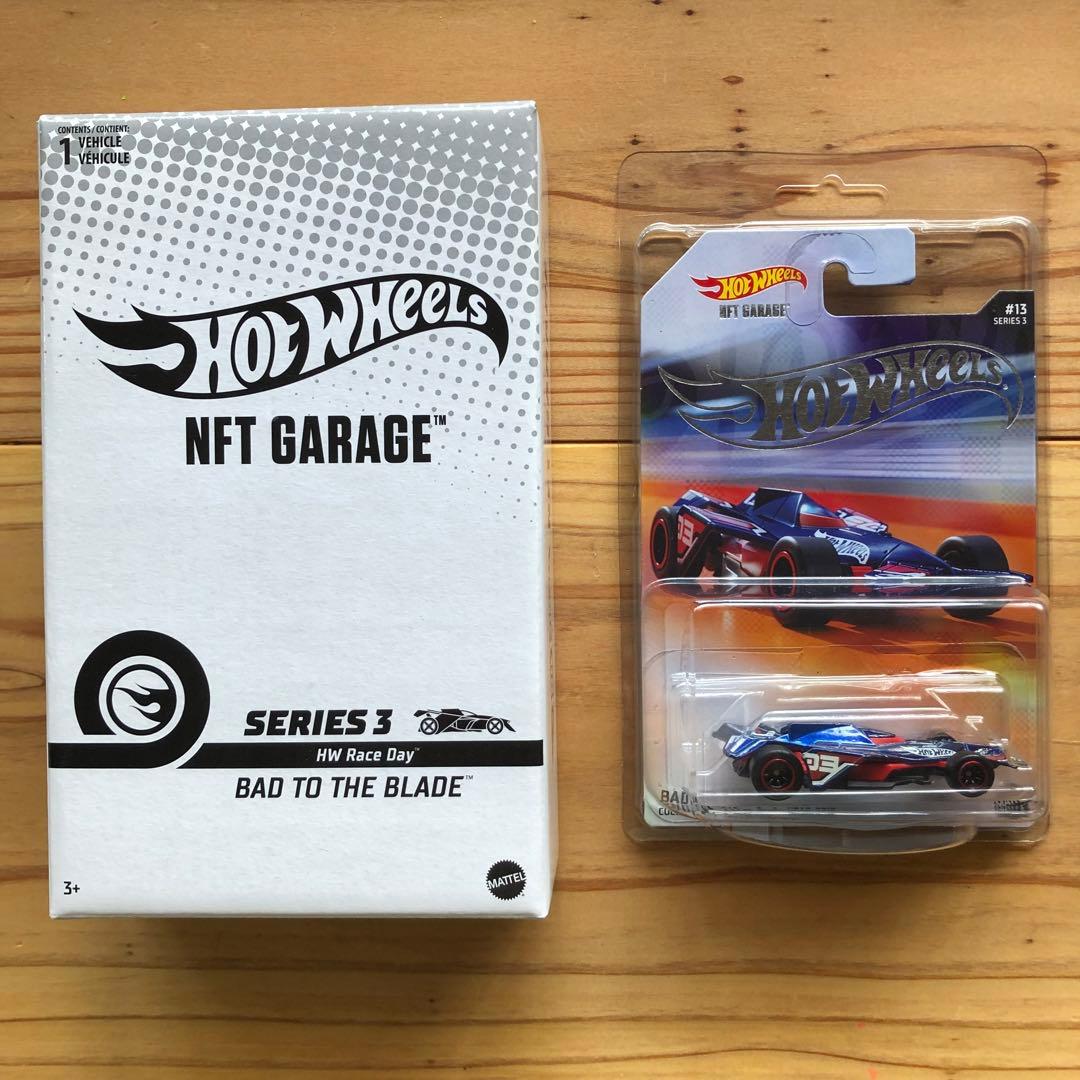 ホットウィール NFTガレージ BAD TO THE BLADE