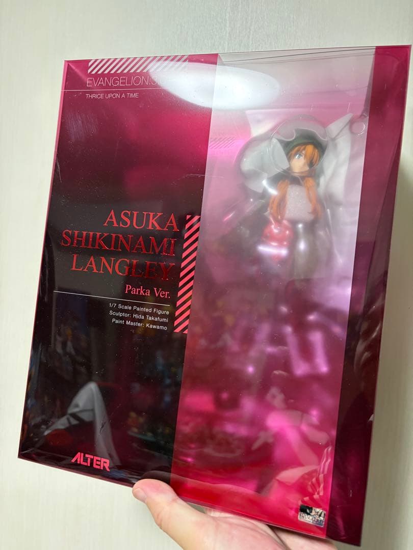 式波・アスカ・ラングレー　パーカーver. 1/7スケール　フィギュア