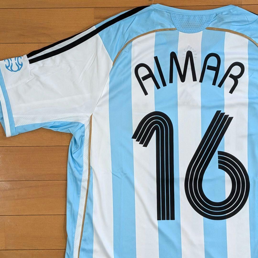 アルゼンチン代表 アイマール ユニフォーム 2006年ドイツW杯