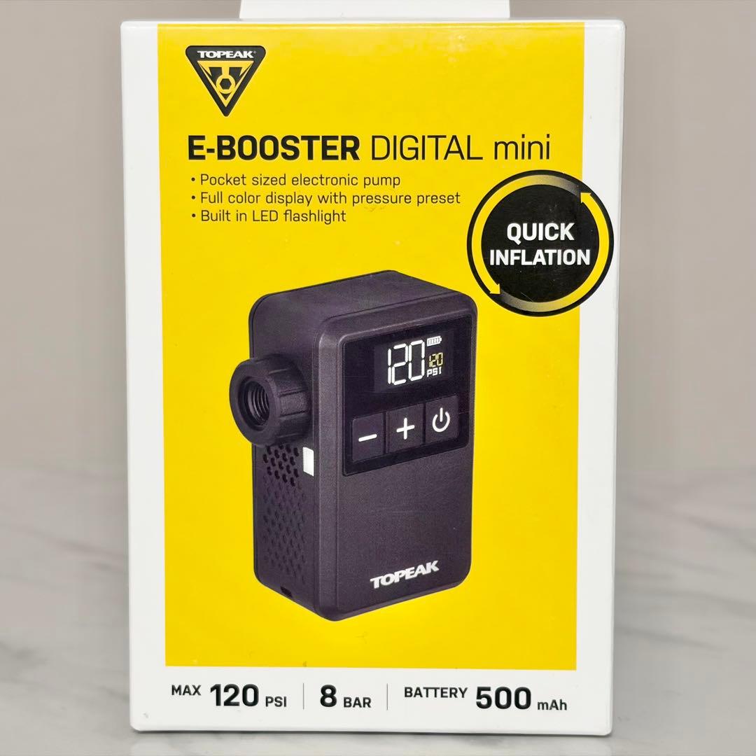 トピーク 電動ミニポンプ E- ブースター デジタル ミニ