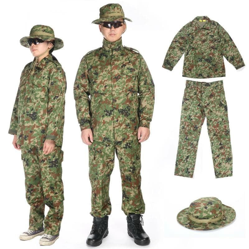 迷彩服 戦闘服 陸上自衛隊 3型 上下 ベルト　ブーニーハット セット