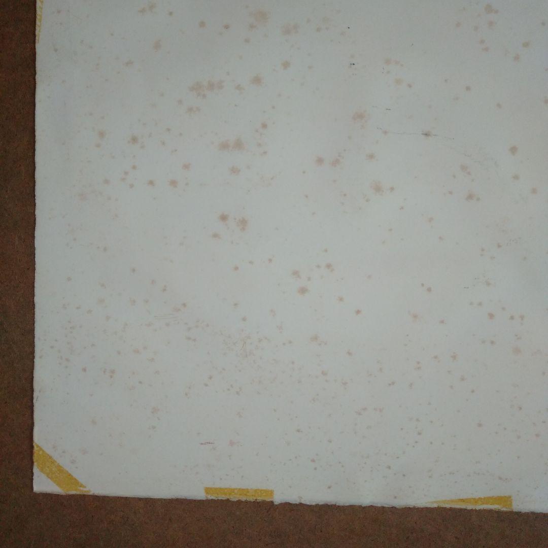 ロシア人作家の水彩画B　幻想的　抽象画　額無し