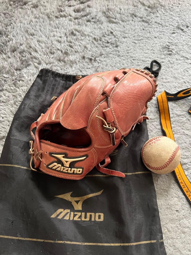 値下げ不可　ミズノ　グローバルエリート　軟式用　投手用グローブ 野球 グラブ