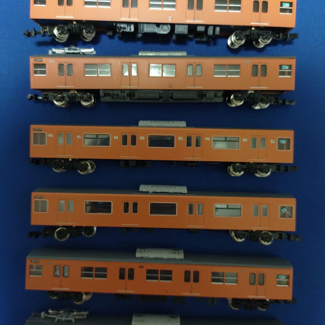 GM　103系　大阪環状線　オレンジ　塗装済み組み立てキット　8両セット