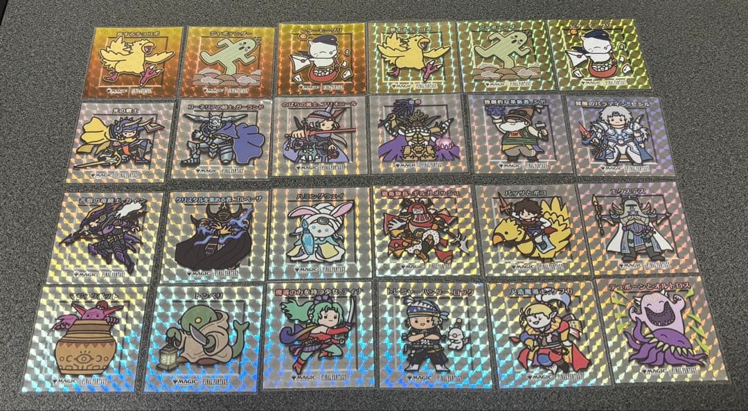 ちびキャラシール 全56種(53+3) コンプリートセット バインダー付き