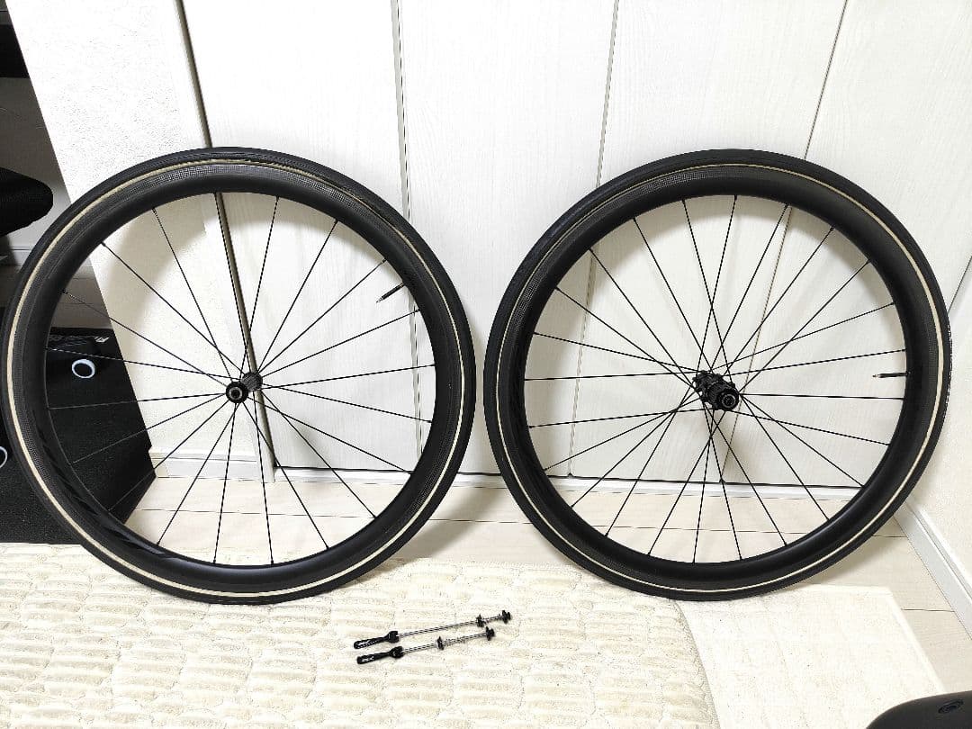 ロードバイク　カーボンホイール　Prime Black Edition38美品☆