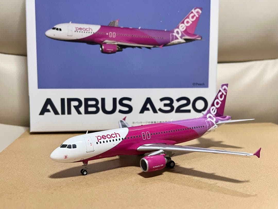 Gemini クロスウイング 1/200 Peach A320 JA801P