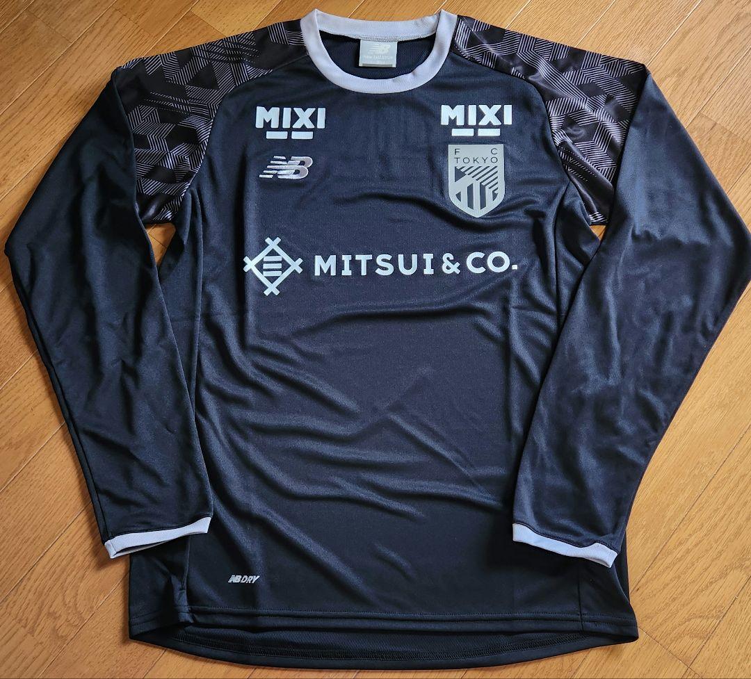 送料込★完売受注販売新品★NB★FC東京25プラクティスシャツ長袖スタッフ用