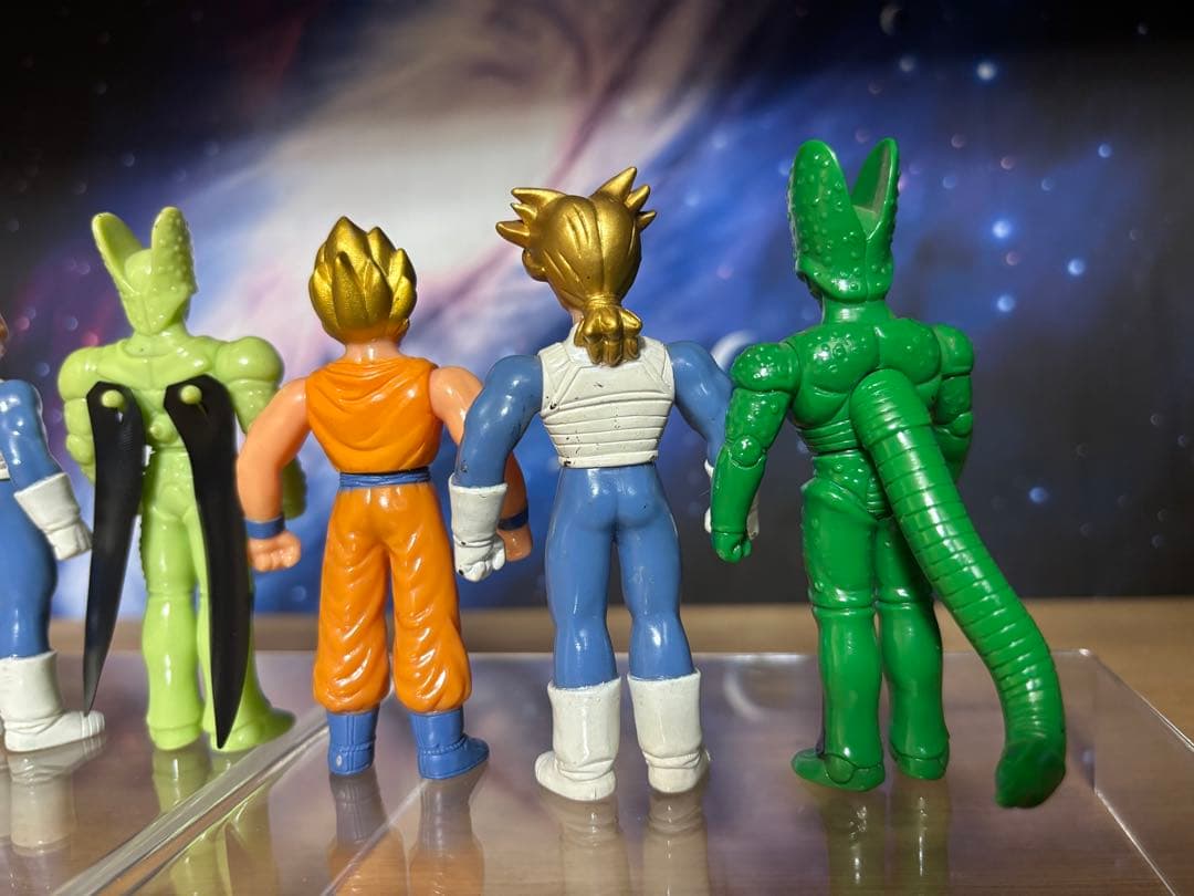 ☆1992年当時物 ドラゴンボールZ ソフビキット6種セット