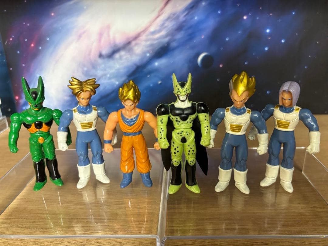☆1992年当時物 ドラゴンボールZ ソフビキット6種セット