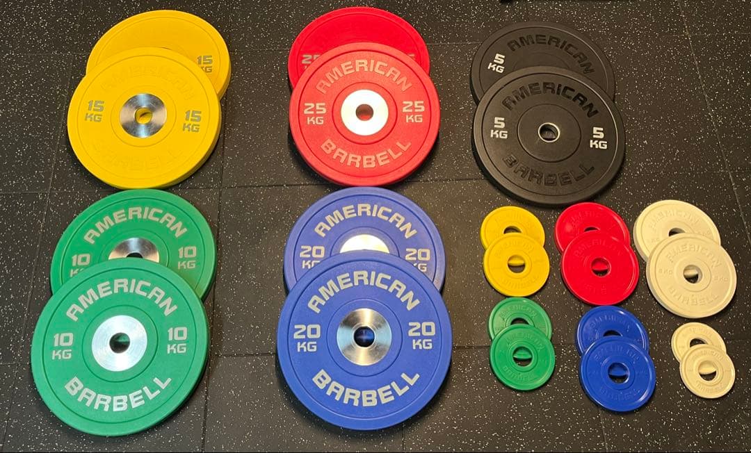 ウレタンプロ/フラクショナル プレート セット 計175kg アメリカンバーベル