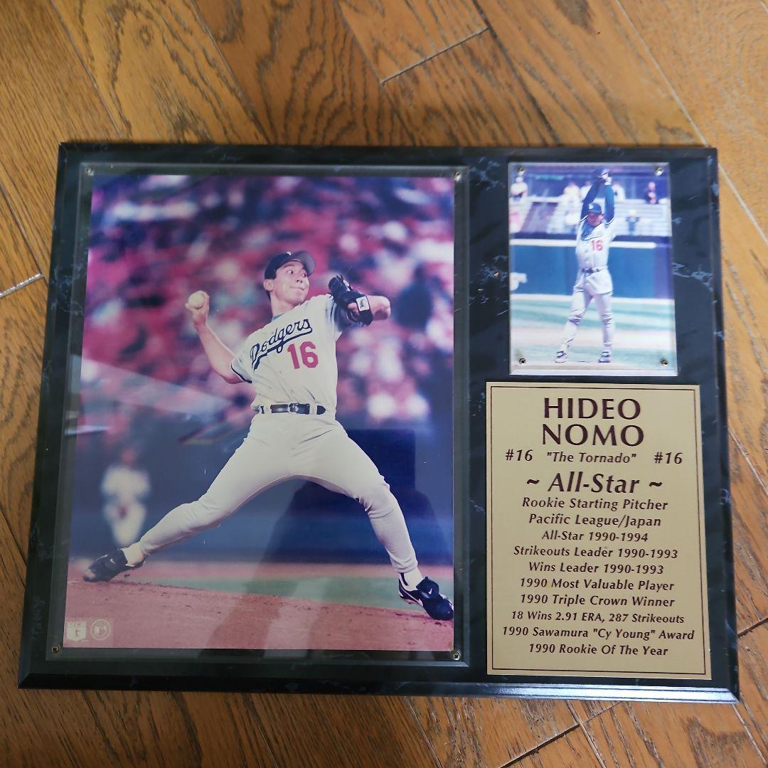 野茂英雄　Hideo Nomo 記念プレート #16