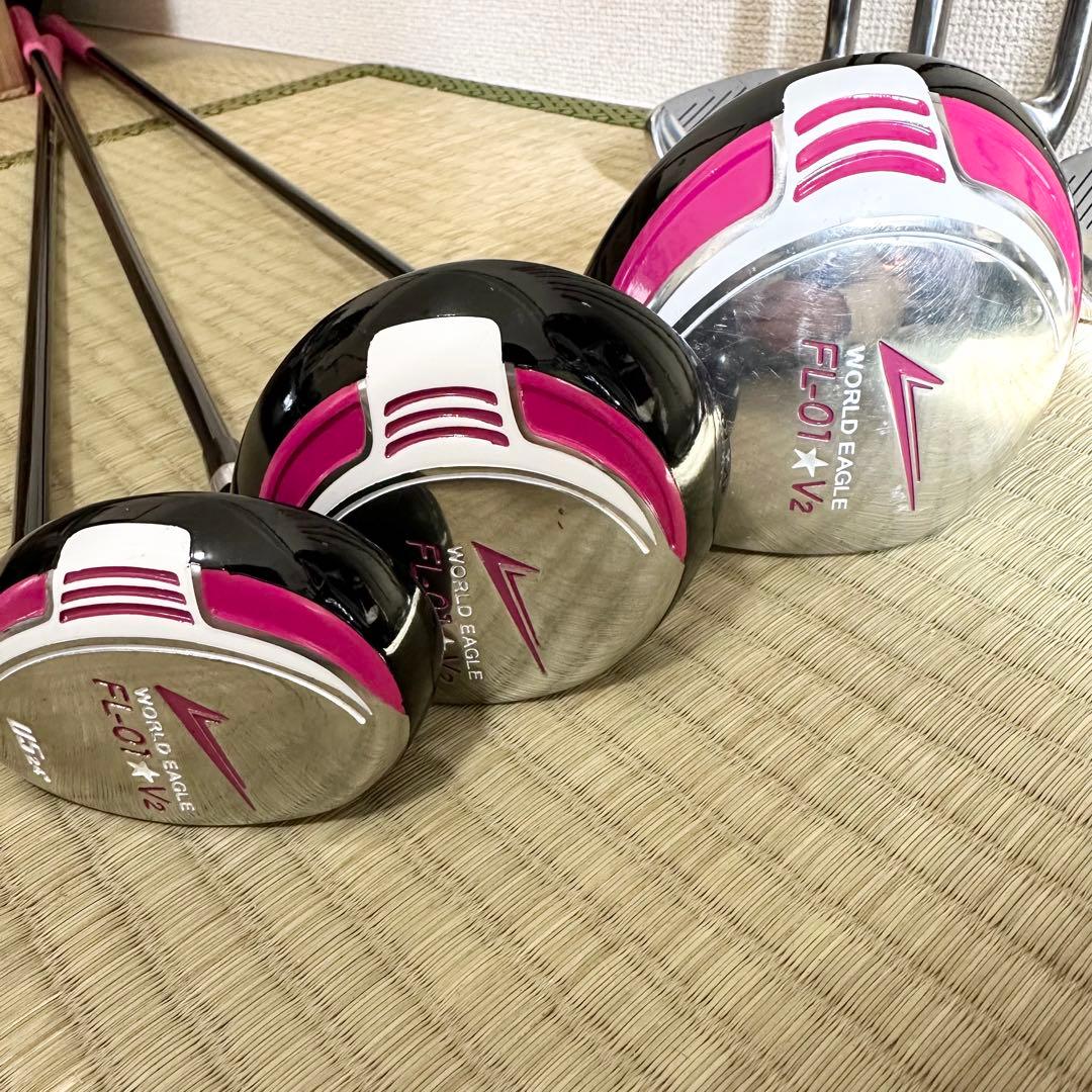 WORLD EAGLE レディース ゴルフクラブ 10本セット FL-01 V2