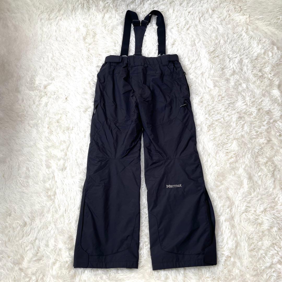 Marmot L HEAT NAVI スキー 撥水 中綿 防寒 サスペンダー付