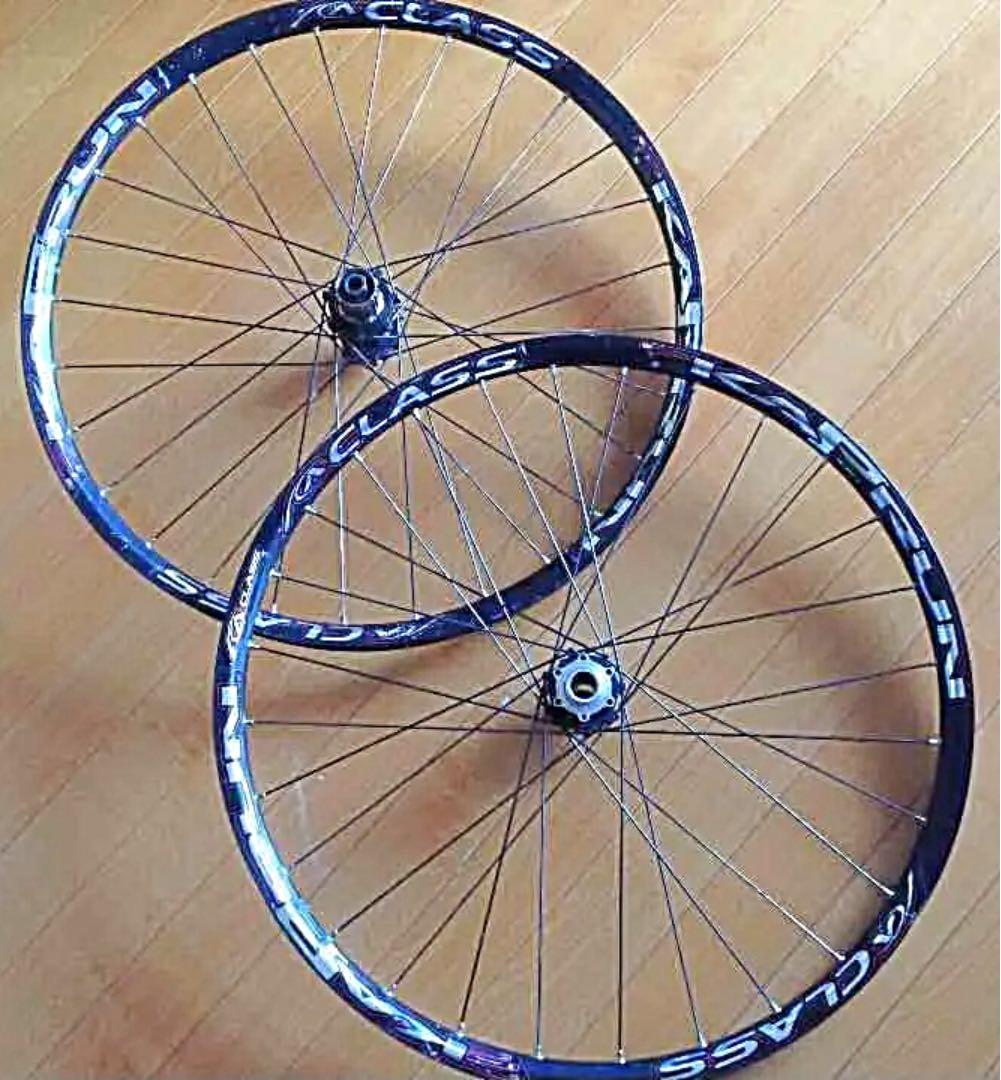 MTB ACLASS カプルン 26㌅ 前後ホイールセット