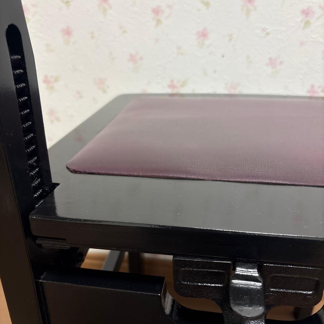YAMAHA付属　トムソン椅子　ピアノ椅子　アップライト