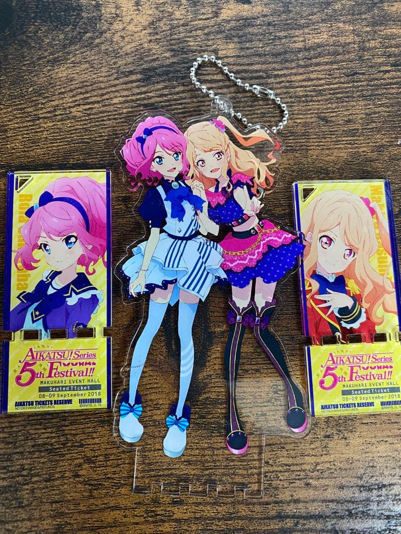 桜庭ローラ・霞真昼　アクリルスタンド 5周年フェス
