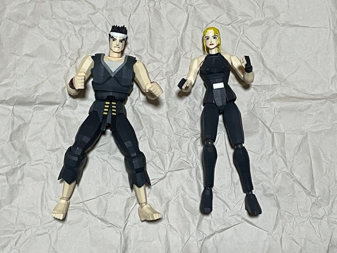 タ*モ様 figma バーチャファイター アキラ、サラ