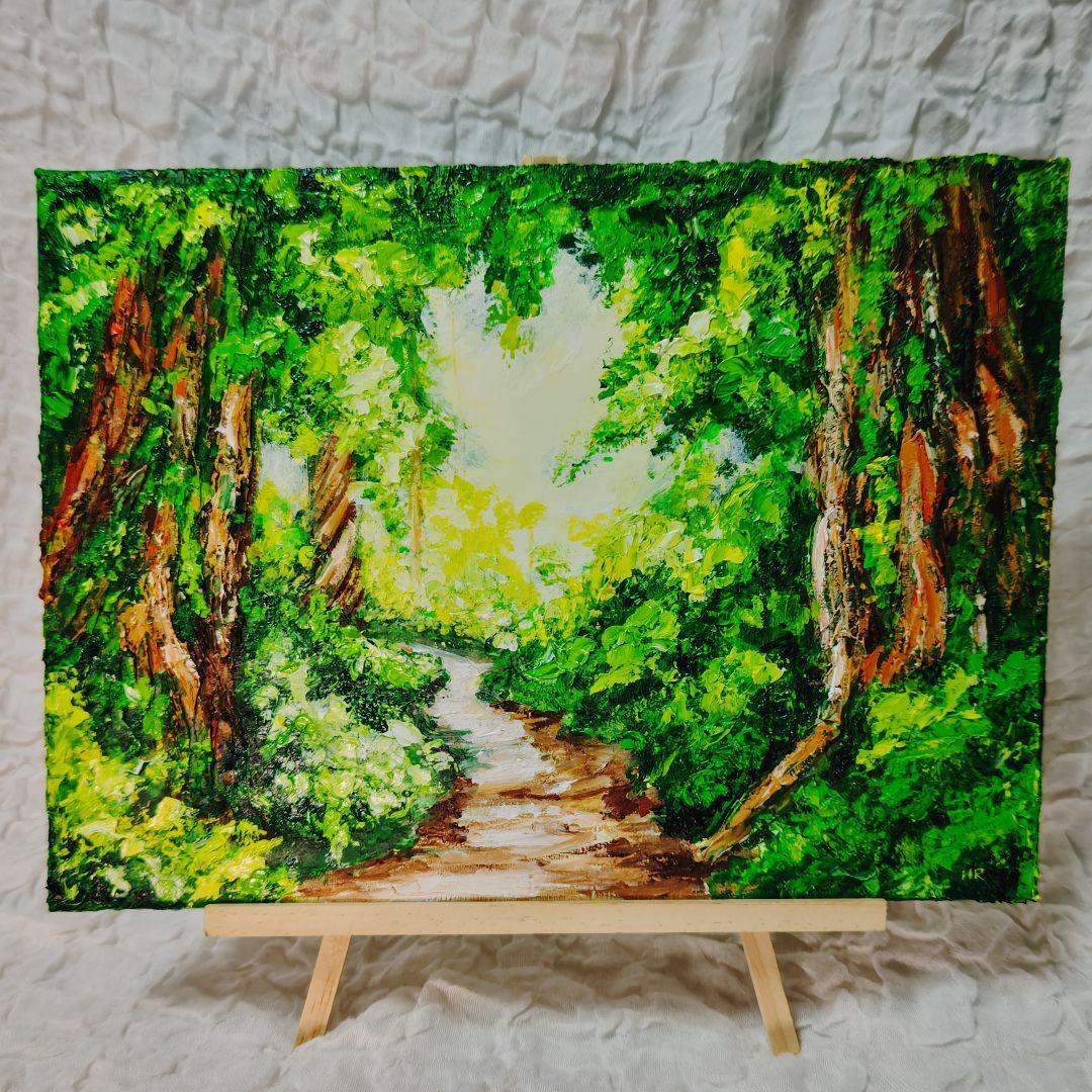 油絵 絵画 【樹海】