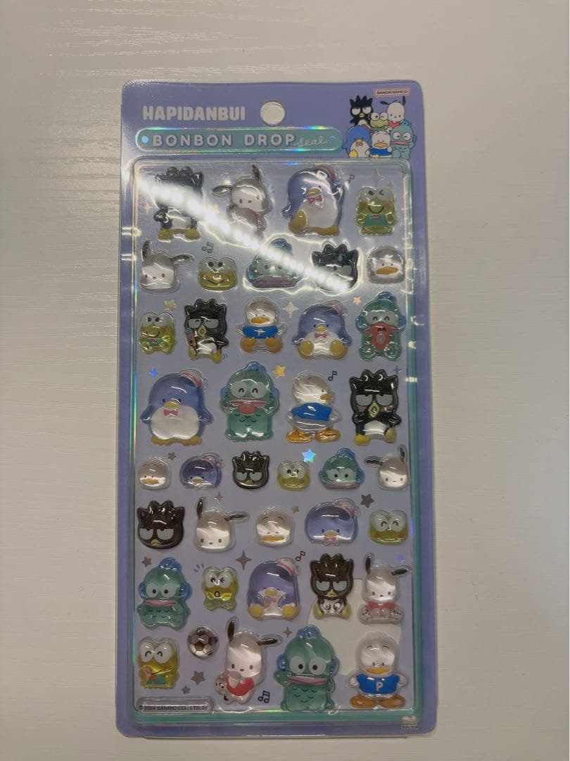 y*y様 【正規品】通常サイズ ボンボンドロップシール第一弾❣️サンリオ8種類