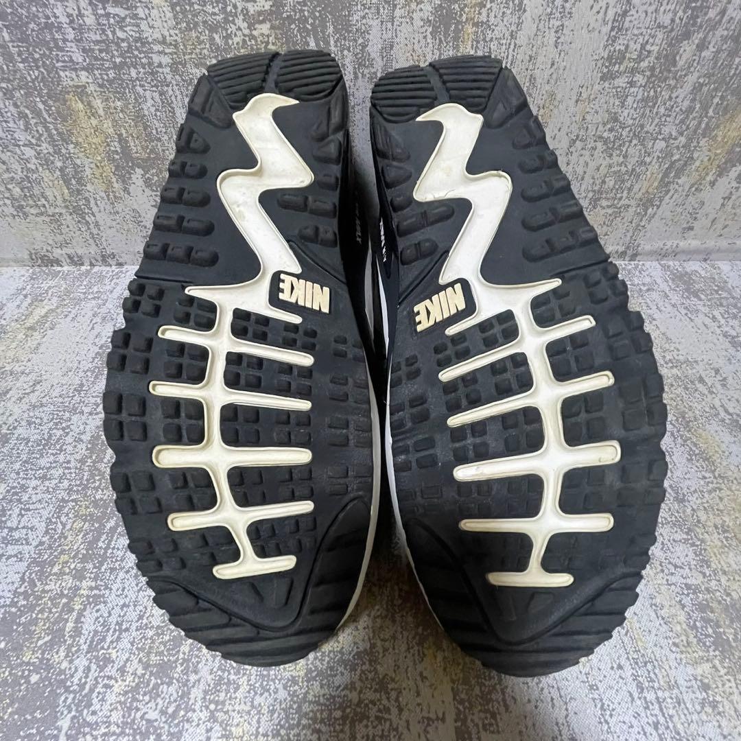 ★美品★ナイキ NIKE エアマックス90 ゴルフ【27.5】ブラック/ホワイト