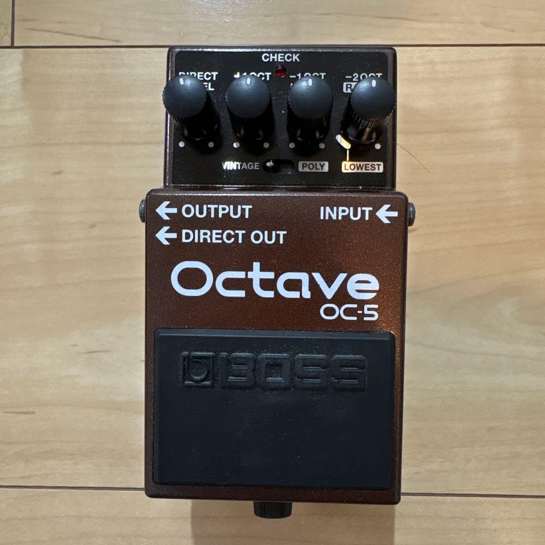【値下げ】BOSS オクターブエフェクター OC-5