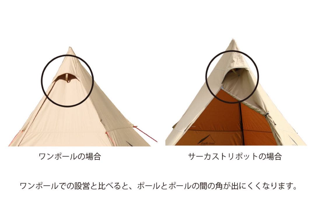 テンマクCIRCUS TRIPOD REGULAR サーカストリポッドレギュラー
