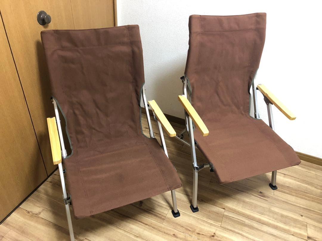 スノーピーク ローチェア30 ブラウン2脚セット