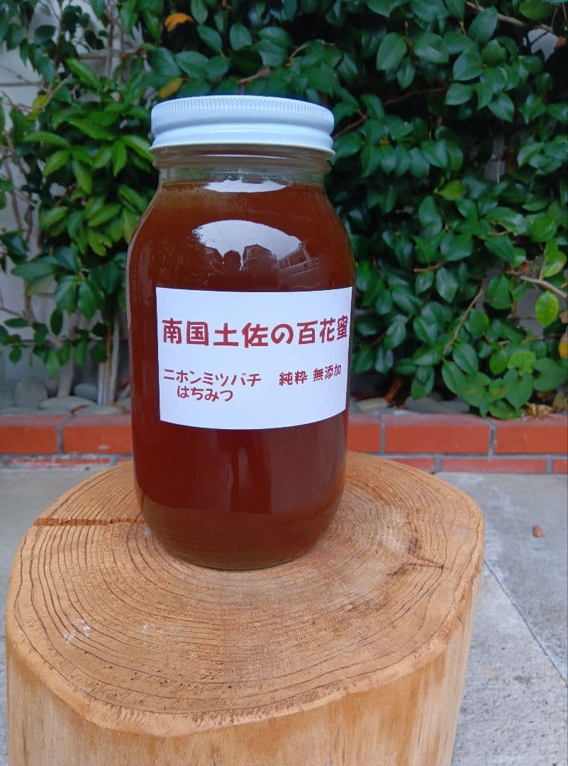 南国土佐の百花蜜　ニホンミツバチ蜂蜜　無添加　無加工　たれ蜜