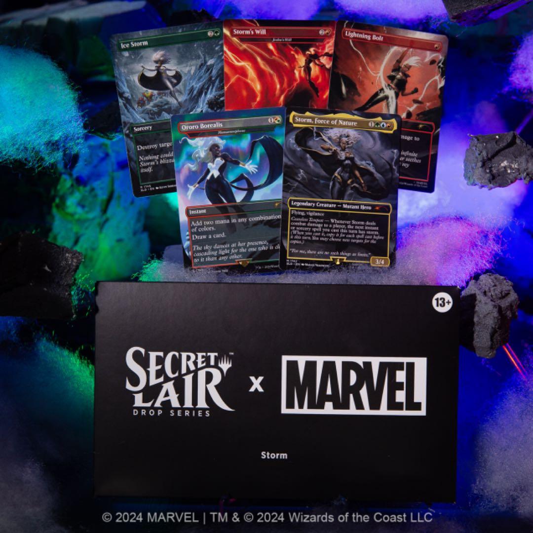 MTG SL マーベル未開封Secret Lair Storm nonfoil