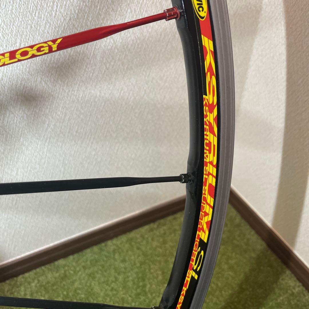 Mavic Ksyrium SL リムブレーキ アルミホイール 前後セット