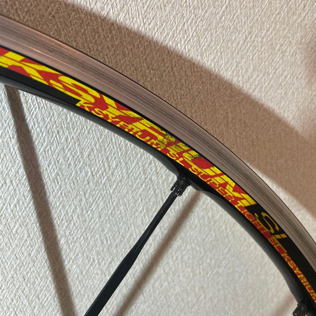 Mavic Ksyrium SL リムブレーキ アルミホイール 前後セット