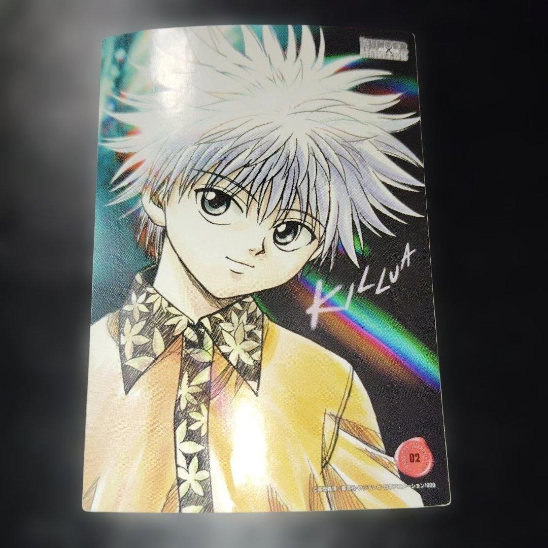HUNTER×HUNTER ステッカー　シール　キルア　　旧アニメ　1999
