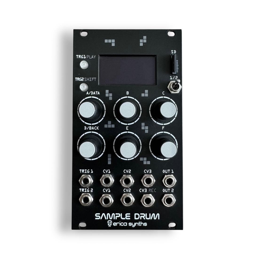 Erica synths Sample drum 元箱＋付属品完備