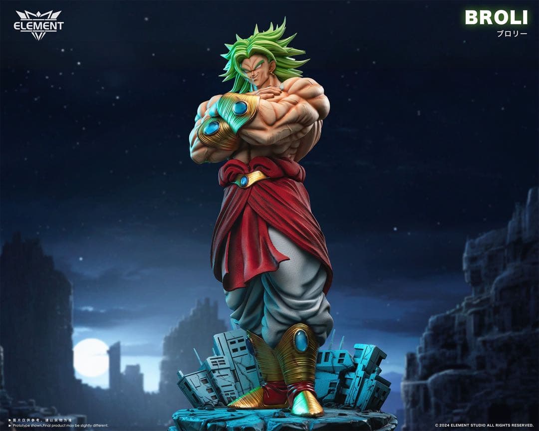 ドラゴンボール ブロリー １／４スケール フィギュア ガレージキット