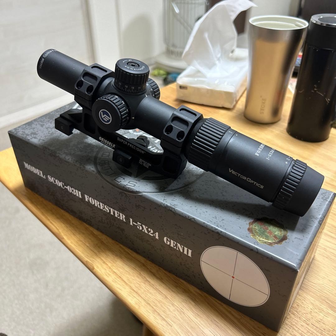 トイガン VECTOR OPTICS FORESTER 1-5x24 GEN II